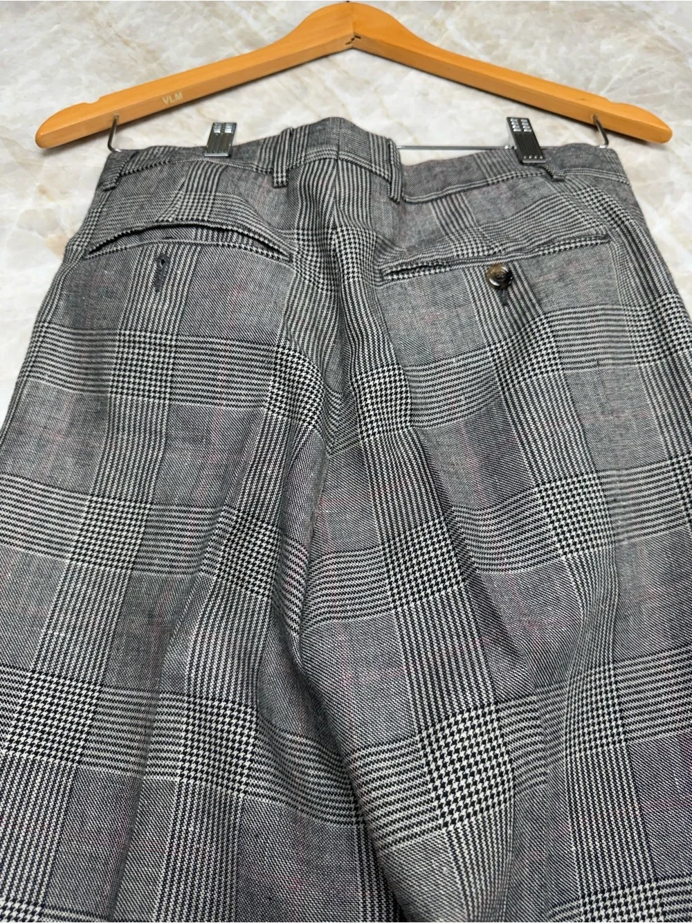 Gucci Plaid Dress Pants